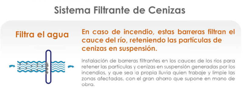 sistema filtrante cenizas