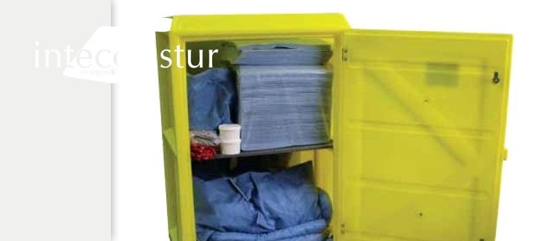 Armario Absorbentes Gran Capacidad · 600L · Hidrocarburos