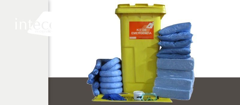 Kit Absorvente de Contentor – Hidrocarbonetos – 309 litros
