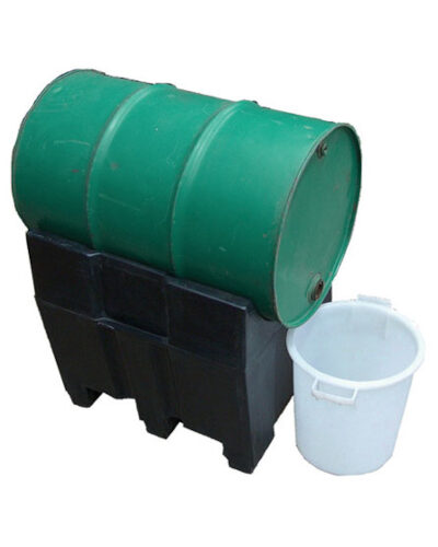 Dispensador horizontal reversible · bidones · trasvase seguro