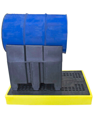Dispensador horizontal reversible · bidones · trasvase seguro