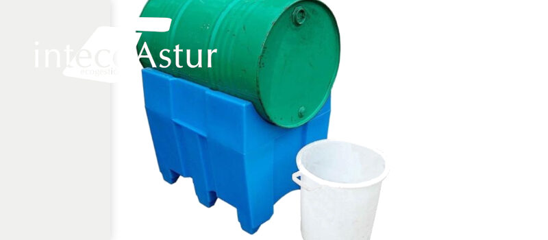 Dispensador horizontal reversible · bidones · trasvase seguro