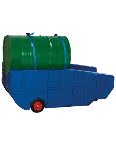 Carrito Horizontal Para Bidón · Cubeto Incorporado · Accesorios Bidones