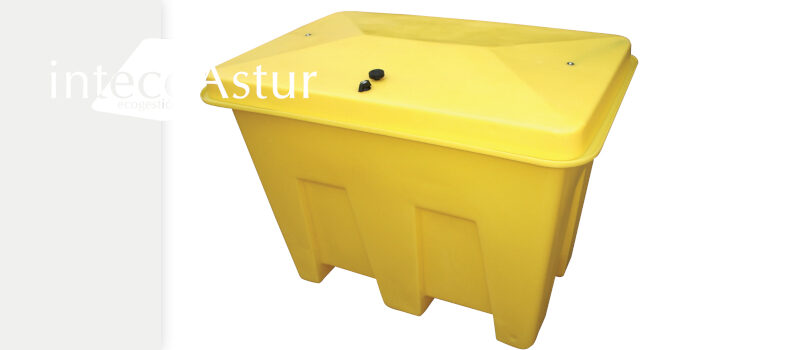 Depósito para absorbentes · 350 litros