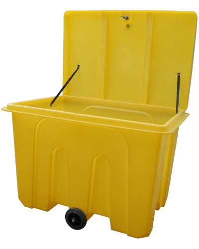 Depósito para absorbentes · 1000 litros · Con ruedas
