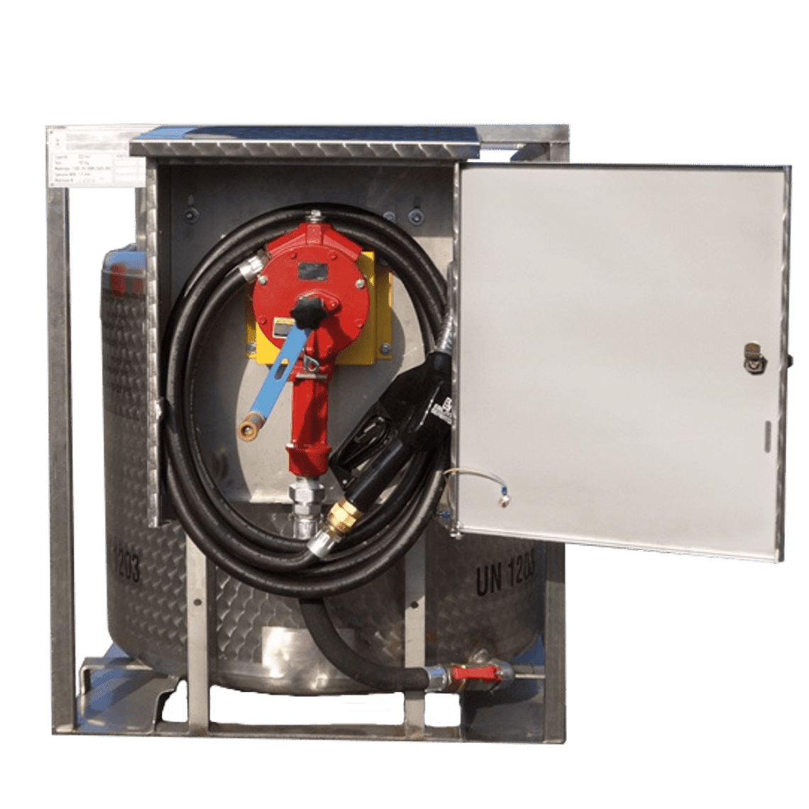Tanque transporte combustible Acero Inoxidable · homologado ADR