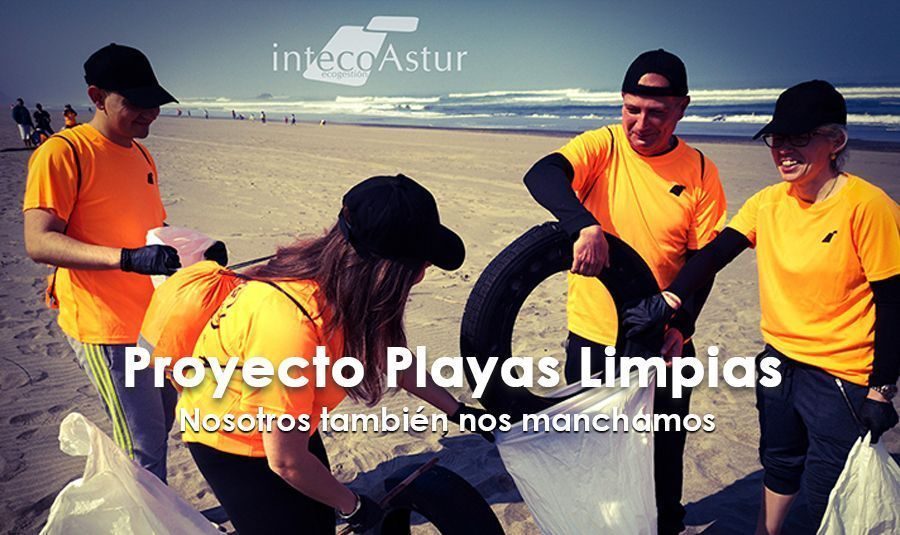 Inteco Astur participa en el Proyecto «Playas Limpias» Inteco Astur participa en el Proyecto «Playas Limpias»